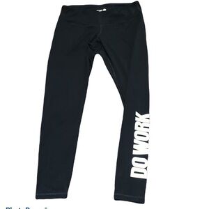 Old  Navy black active wear yoga pants Sz L